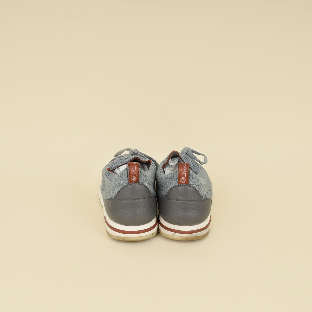 Loro Piana Mediterranean Sage 360 Lp Flexy Walk Sneaker 44 – THE
