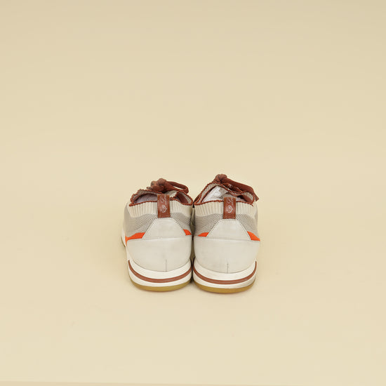 Loro Piana Grey Multicolor 360 Lp Flexy Walk Colorama Sneaker 44-Loro Piana-THE CLOSET