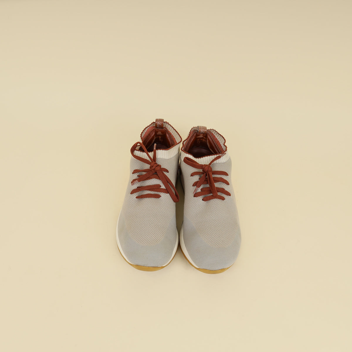 Loro Piana Grey Multicolor 360 Lp Flexy Walk Colorama Sneaker 44-Loro Piana-THE CLOSET