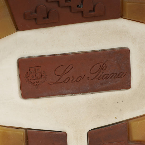 Loro Piana Grey Multicolor 360 Lp Flexy Walk Colorama Sneaker 44-Loro Piana-THE CLOSET