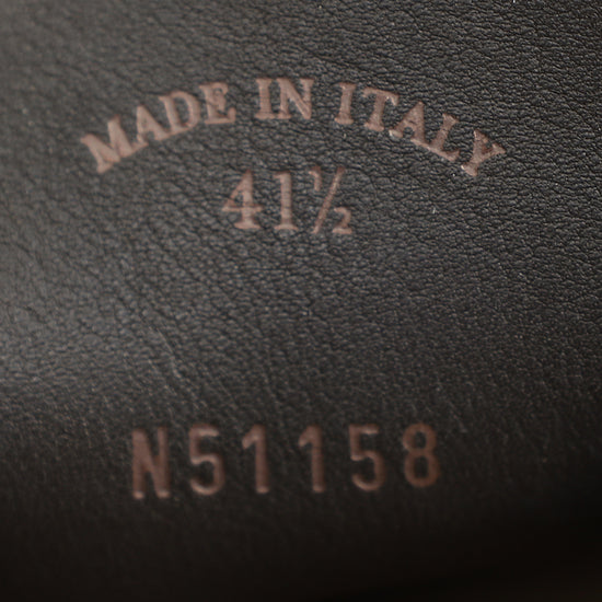 Loro Piana Black Summer Walk Suede Loafer 41.5