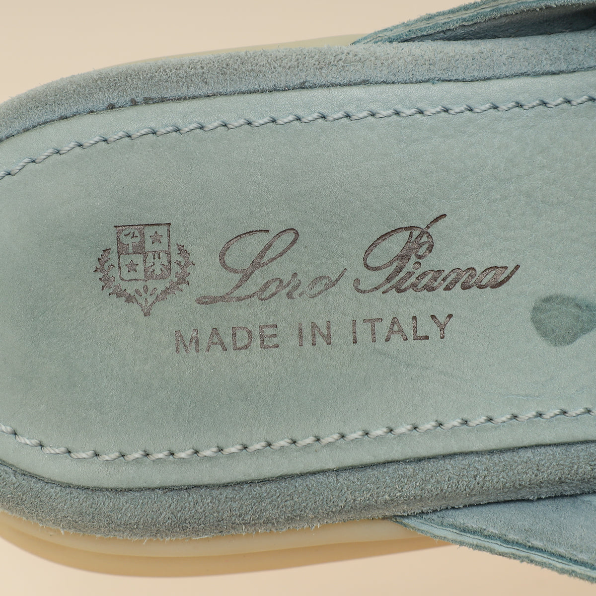 Loro Piana Blue Babouche Charms Walk Loafer 36-Loro Piana-THE CLOSET