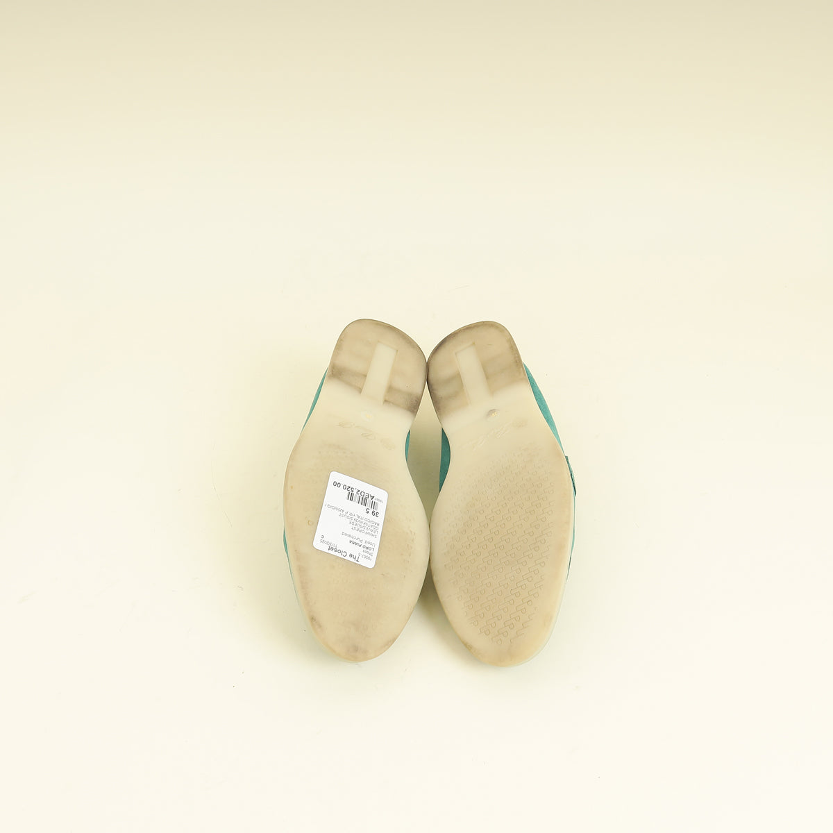 Loro Piana Forest Leaves Summer Charms Walk Loafers 39.5