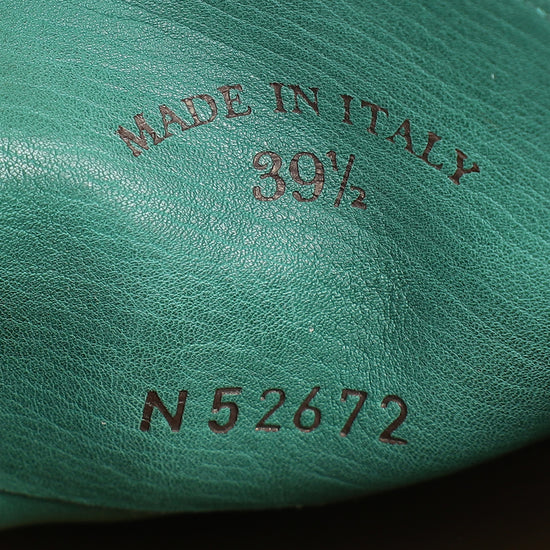 Loro Piana Forest Leaves Summer Charms Walk Loafers 39.5