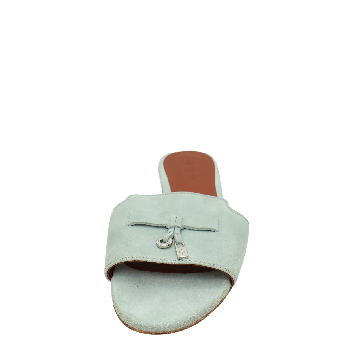 Loro Piana Light Grey Summer Charm Flat Sandal 39-Loro Piana-THE CLOSET