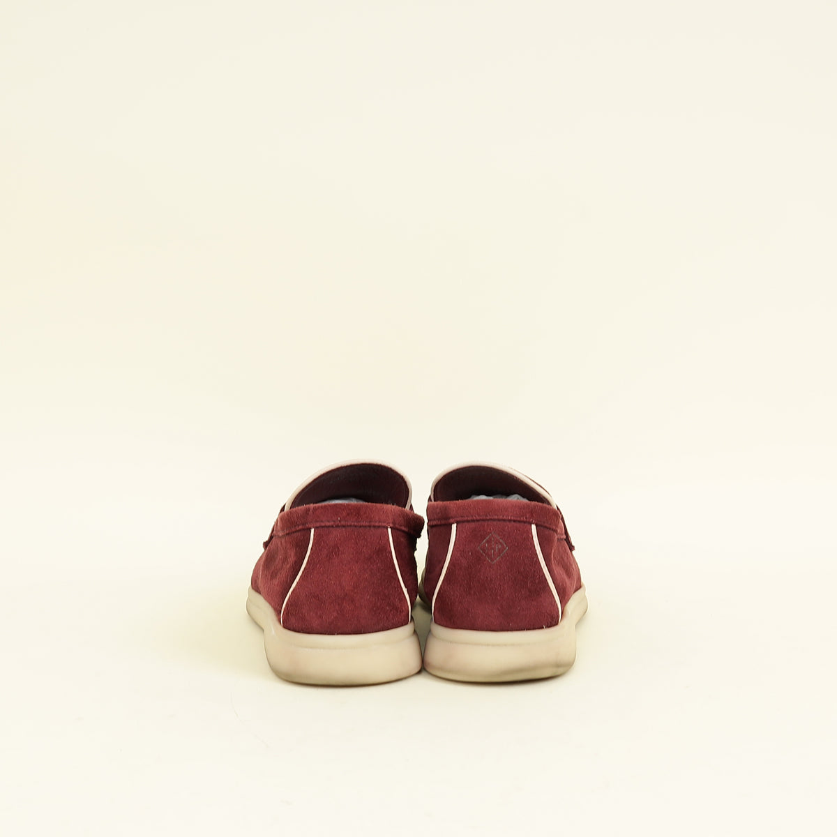 Loro Piana Azuki Bean Summer Charms Walk Loafers 39