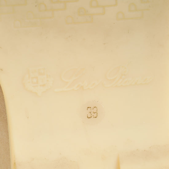 Loro Piana Sandstone Open Walk Loafer 39