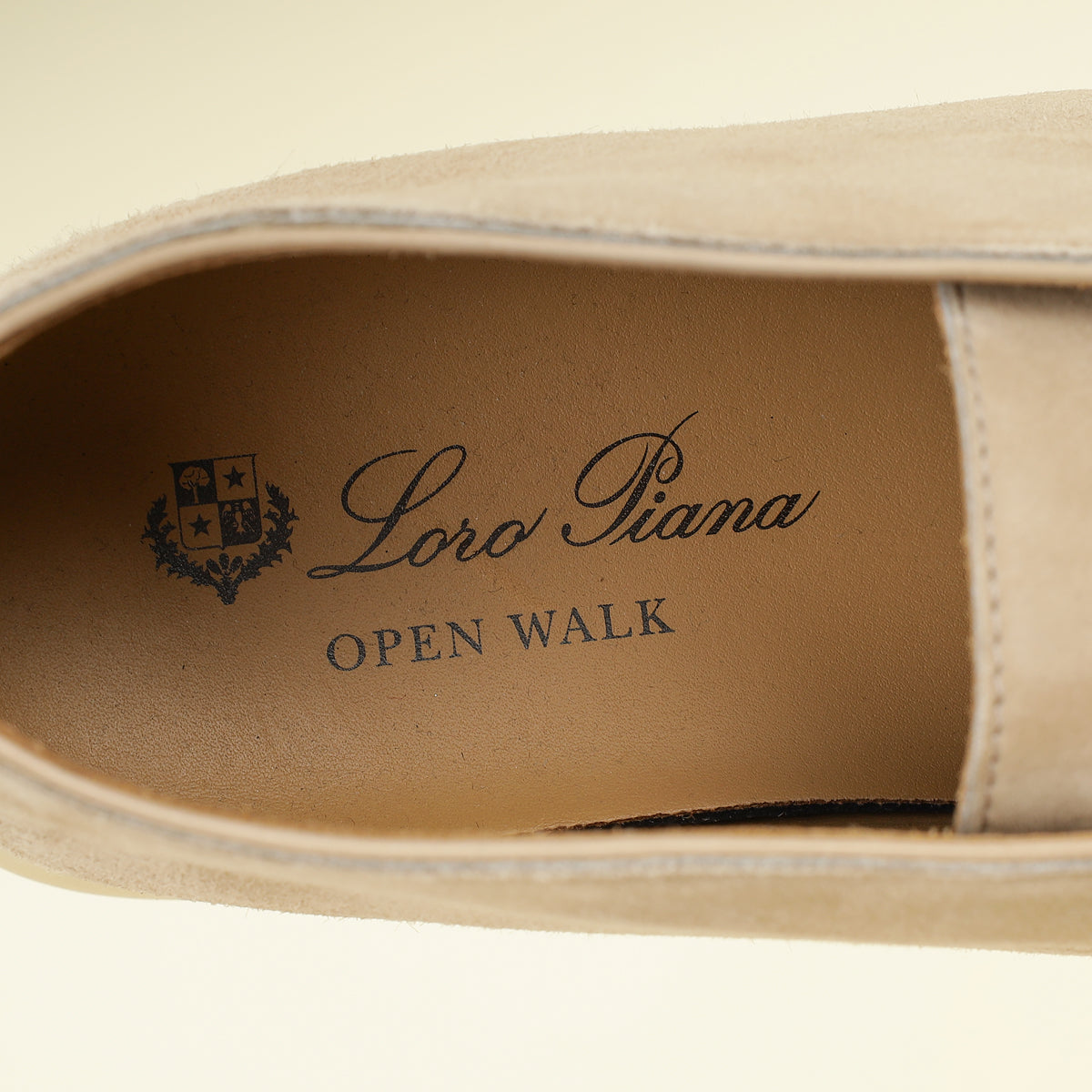 Loro Piana Sandstone Open Walk Loafer 39