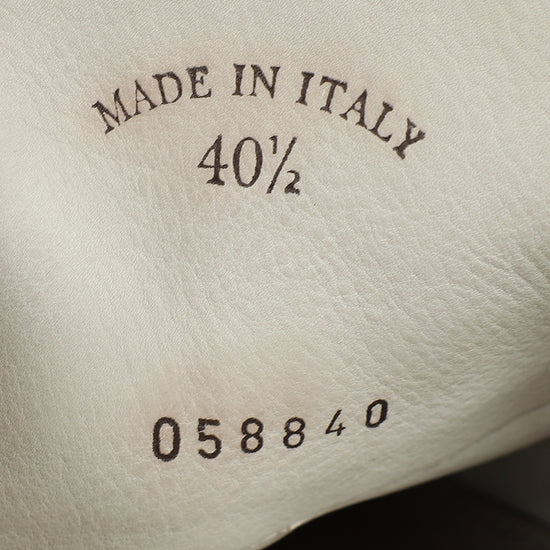 Loro Piana Tapioca Babouche Charms Walk Loafer 40.5