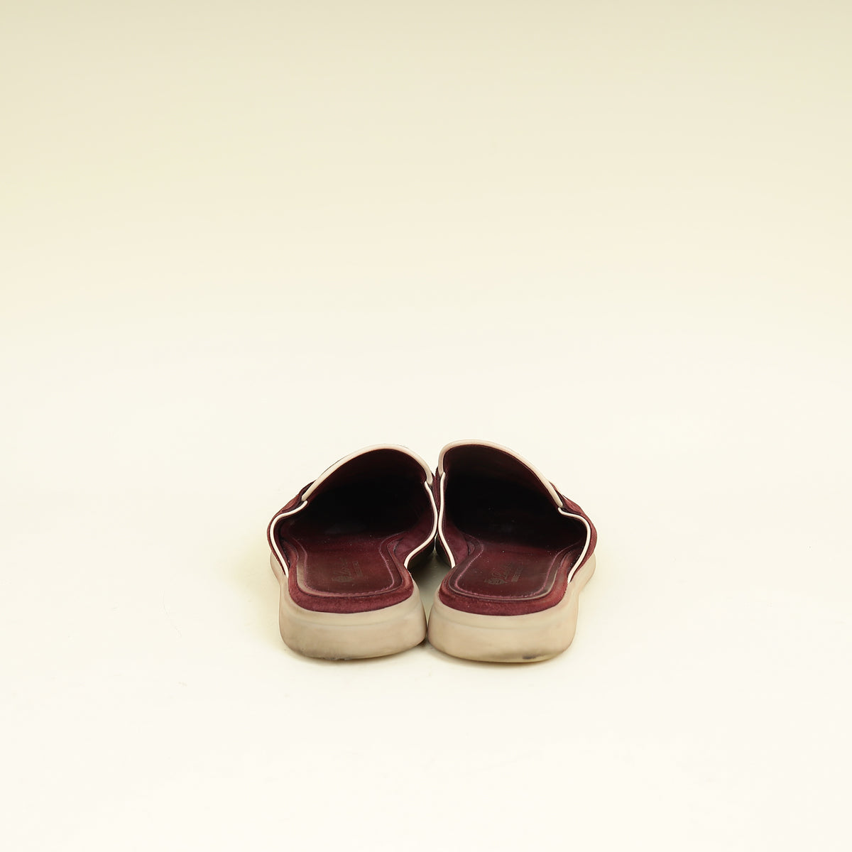 Loro Piana Azuki Bean Babouche Charms Walk Loafer 40