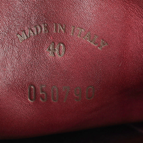 Loro Piana Azuki Bean Babouche Charms Walk Loafer 40