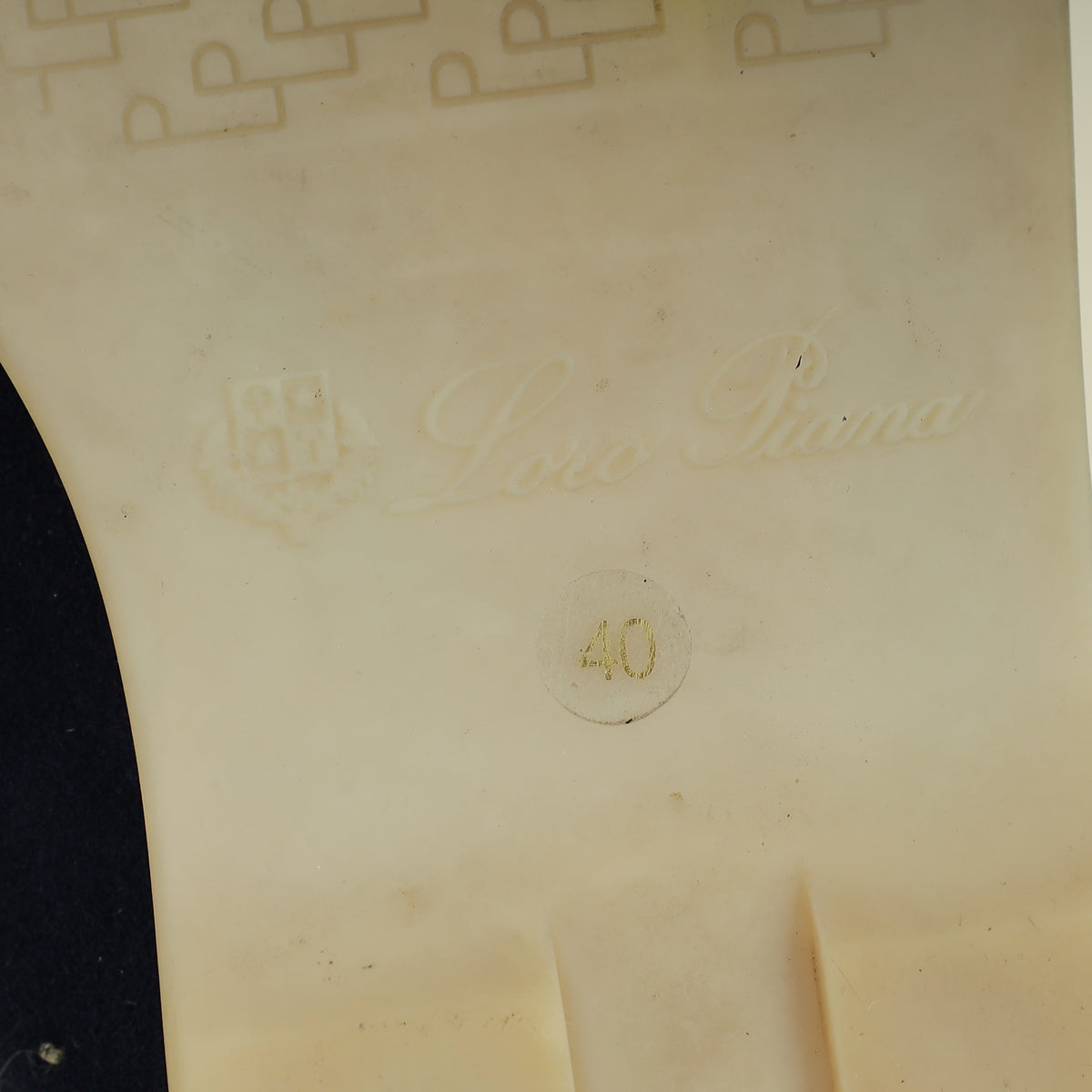 Loro Piana Argo Blue Melanga Summer Charms Walk Loafer 40