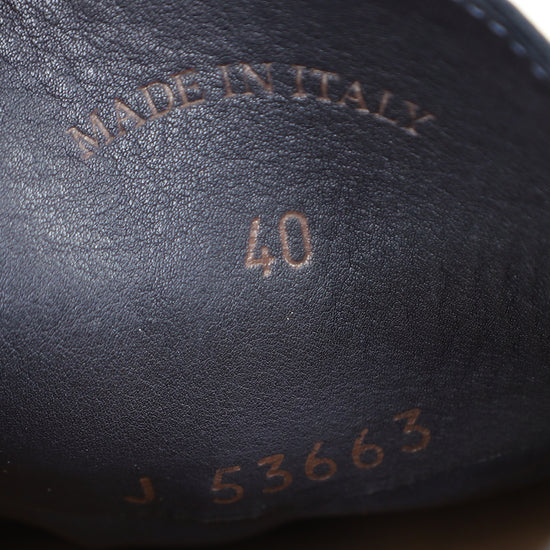 Loro Piana Argo Blue Melanga Summer Charms Walk Loafer 40