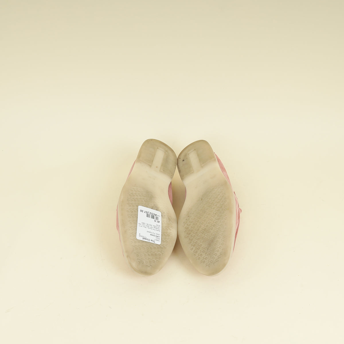 Loro Piana Sorbet Pink Summer Charms Walk Loafer 41.5