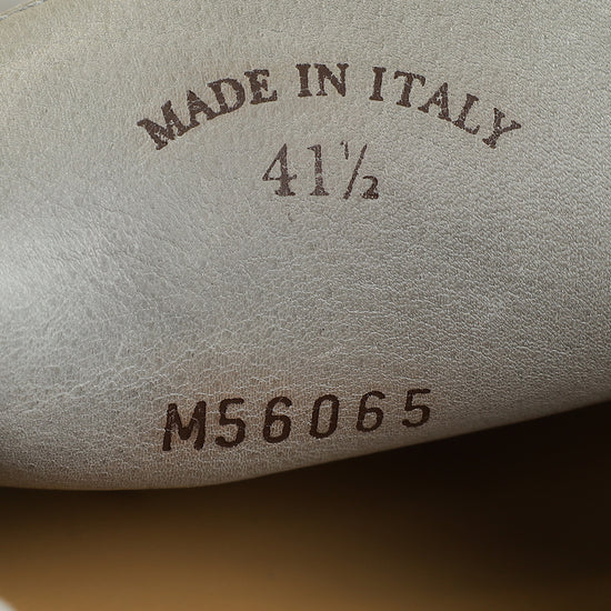 Loro Piana Gull Gray Summer Walk Loafer 41.5