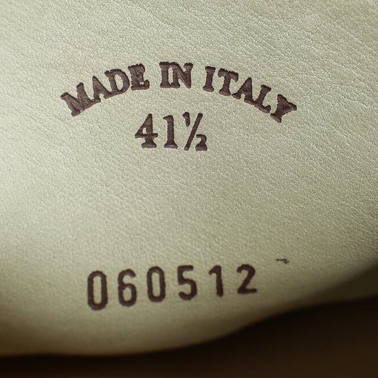 Loro Piana Shamrock Summer Walk Suede Loafer 41.5