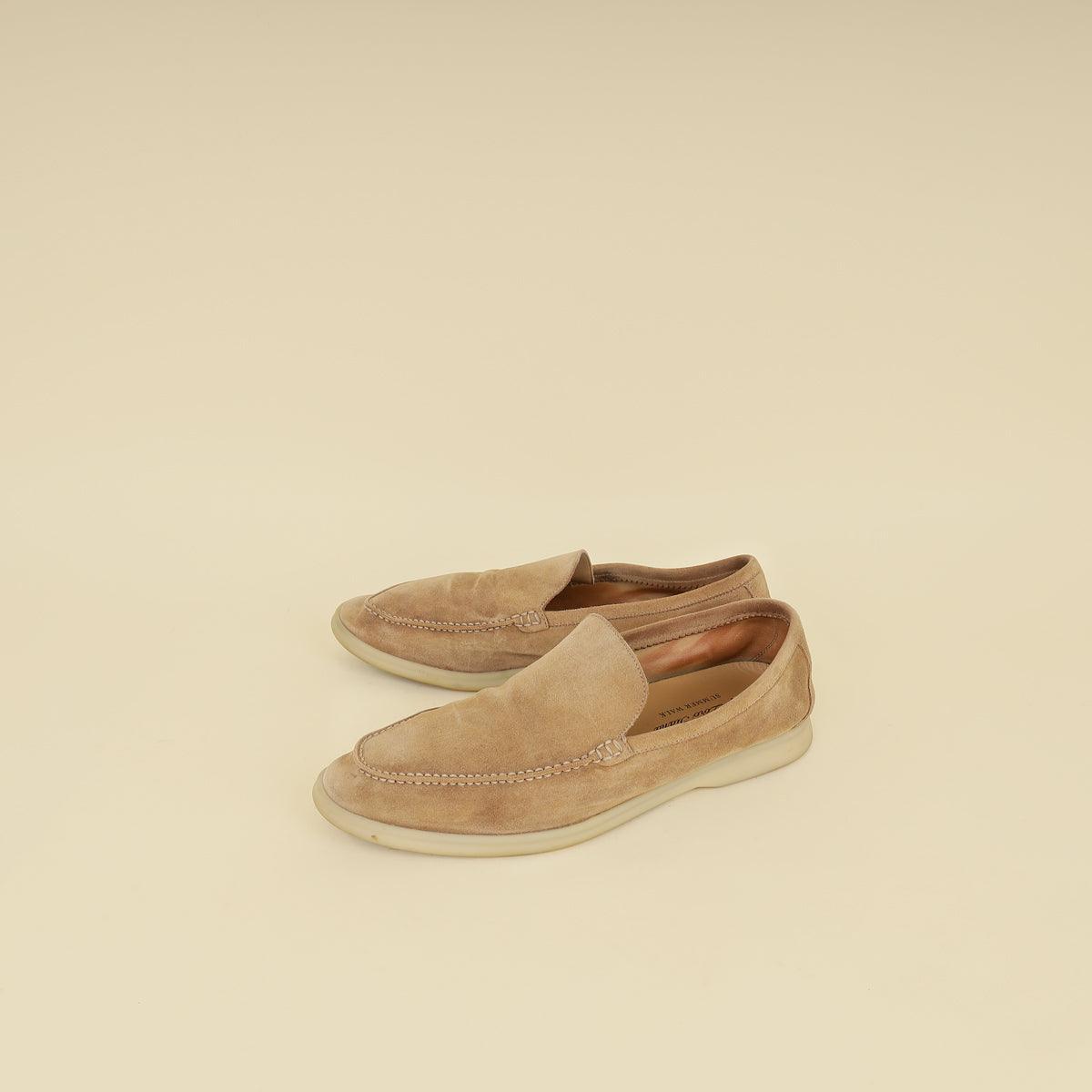 Loro Piana Sand Summer Walk Loafers 45-Loro Piana-THE CLOSET