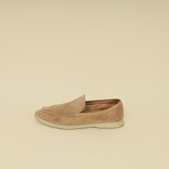 Loro Piana Sand Summer Walk Loafers 45-Loro Piana-THE CLOSET