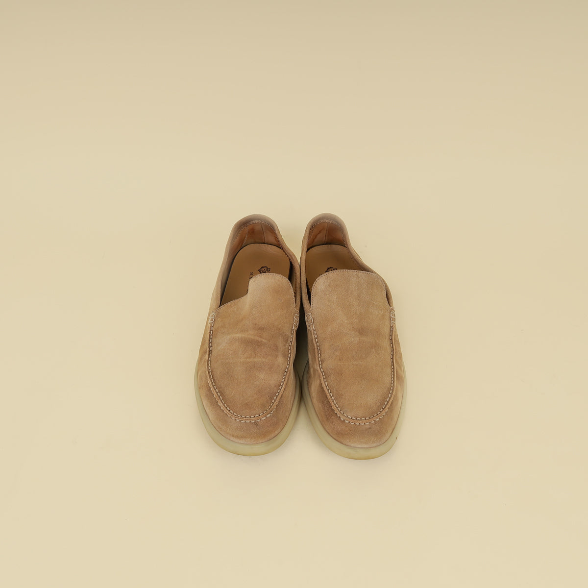 Loro Piana Sand Summer Walk Loafers 45-Loro Piana-THE CLOSET