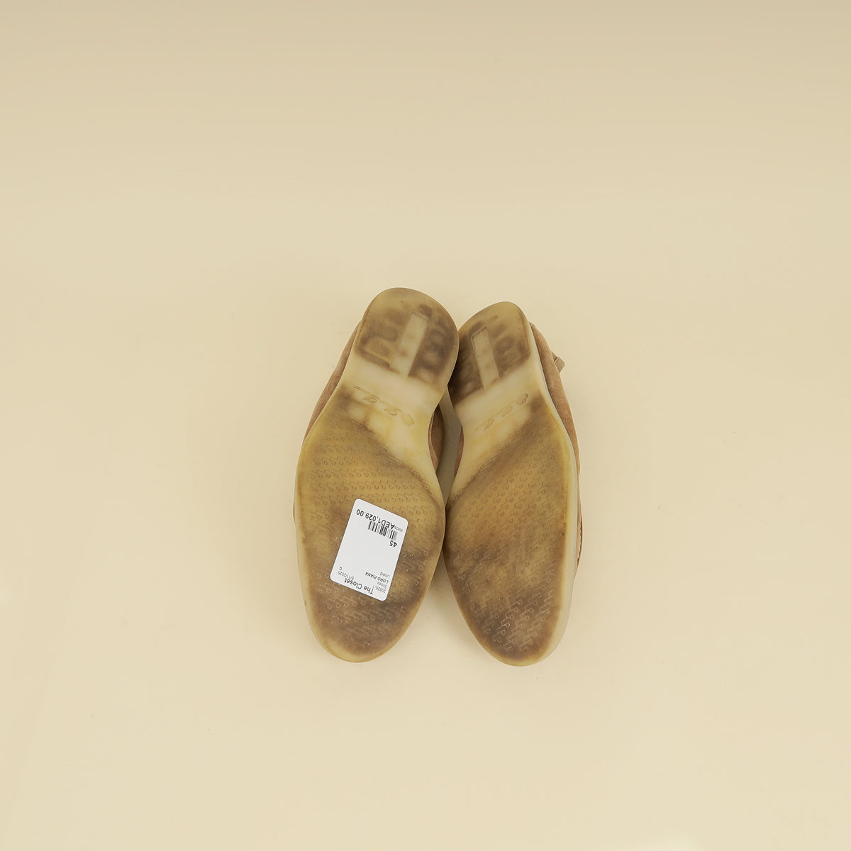 Loro Piana Sand Summer Walk Loafers 45-Loro Piana-THE CLOSET