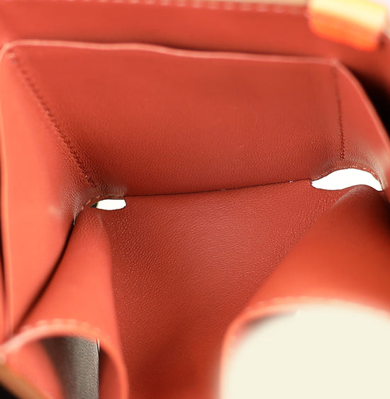 Loro Piana Tan Trifold Compact Wallet