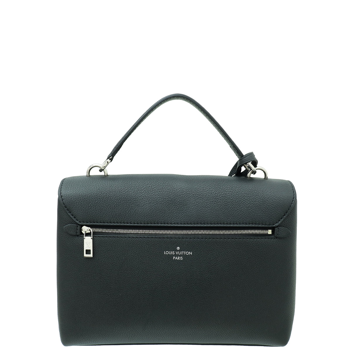 Louis Vuitton Black Mylockme Satchel Top Handle Bag-Louis Vuitton-THE CLOSET