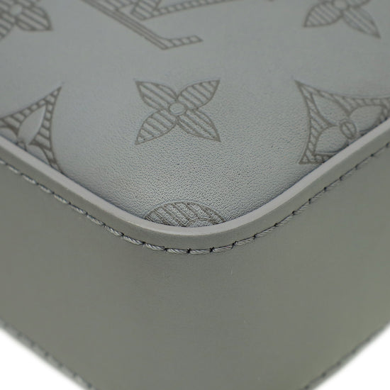Louis Vuitton Anthracite Grey Monogram Shadow Duo Messenger Bag