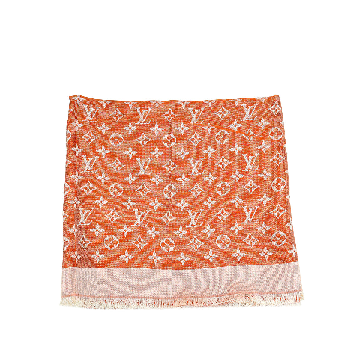 Louis Vuitton Piment Monogram Denim Shawl-Louis Vuitton-THE CLOSET