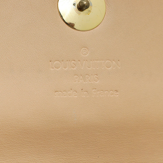 Louis Vuitton Monogram Multicolor Sarah Wallet M.K Initial