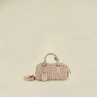 Miu Miu Nude Pink Matelasse Arcadie Bag