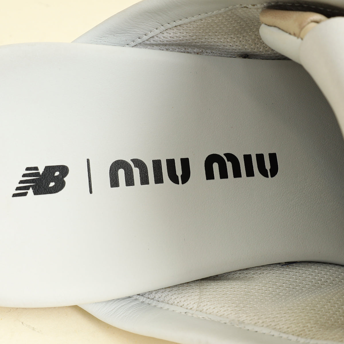Miu Miu Bicolor X New Balance 530 SL Deco Mules 38.5