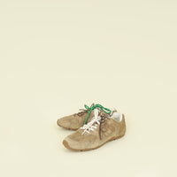 Miu Miu Ecru X New Balance 530 SL Suede Sneakers 39