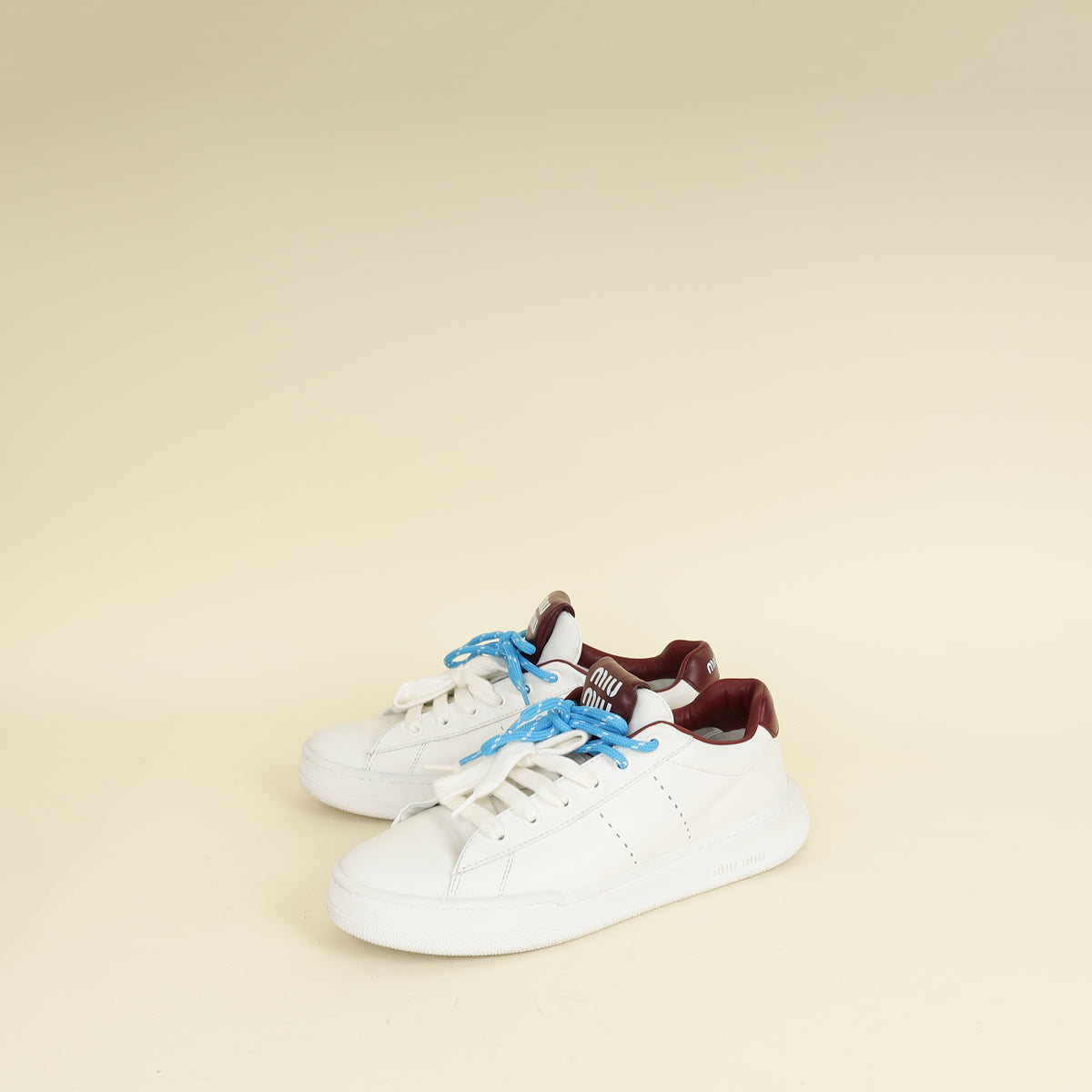 Miu Miu Bicolor Logo Sneaker 41