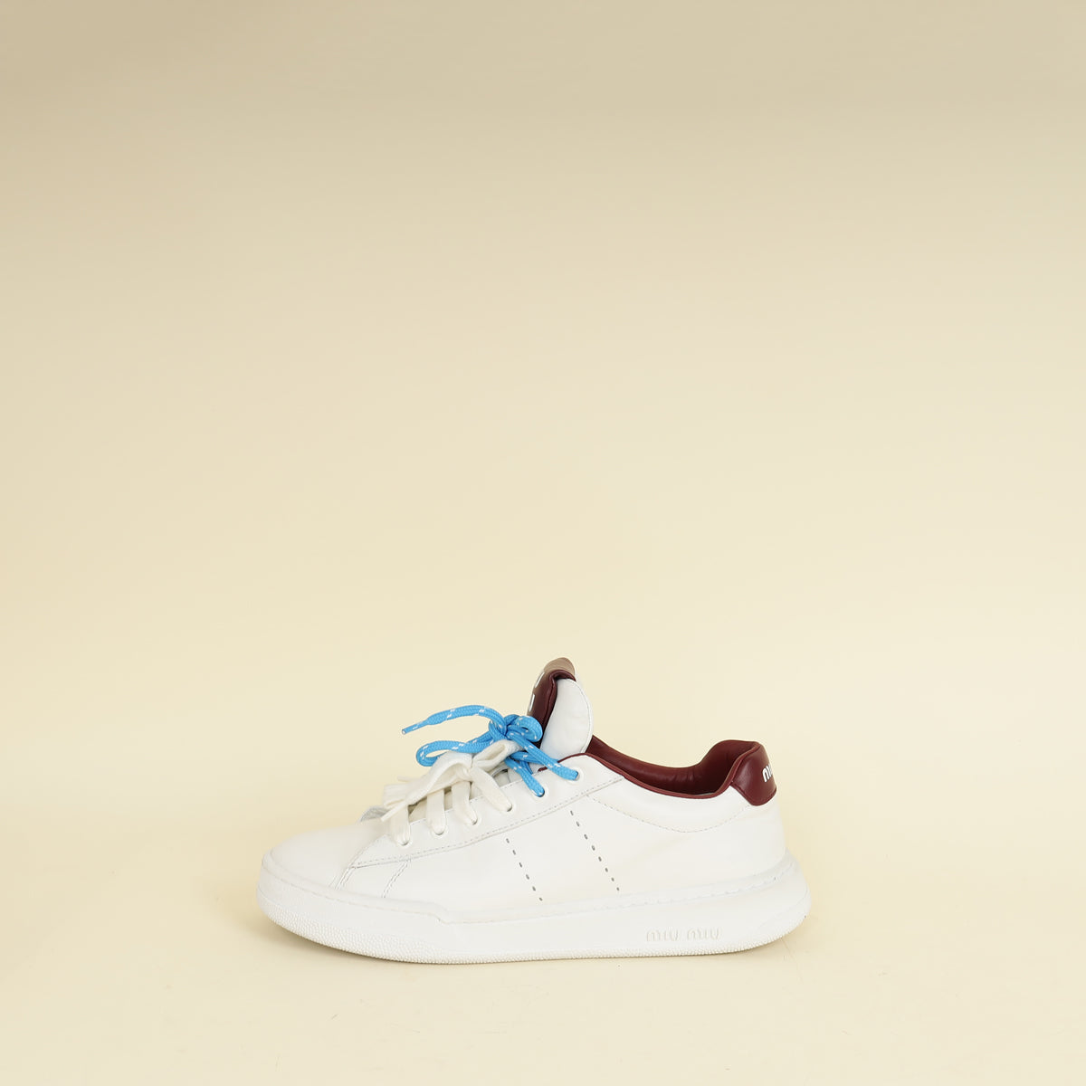Miu Miu Bicolor Logo Sneaker 41