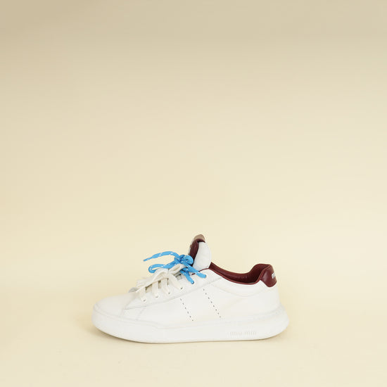 Miu Miu Bicolor Logo Sneaker 41