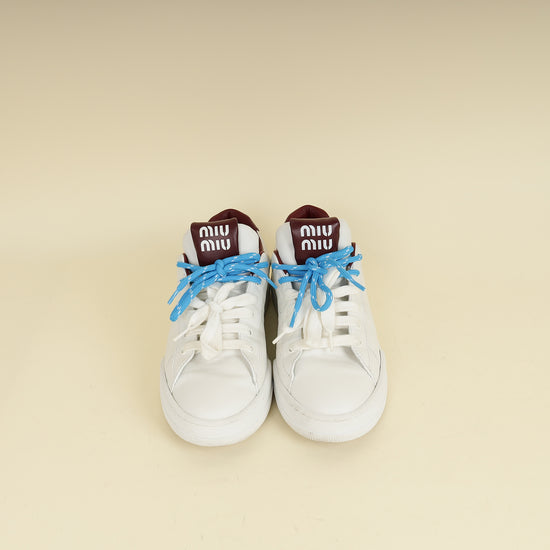 Miu Miu Bicolor Logo Sneaker 41