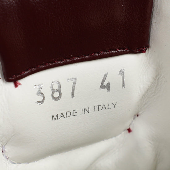 Miu Miu Bicolor Logo Sneaker 41