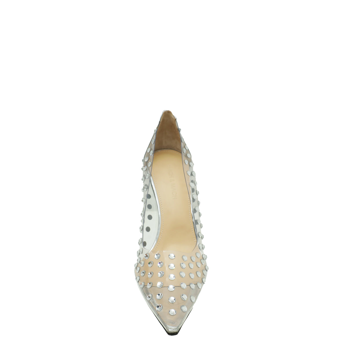 Mach & Mach Bicolor Fantasy Studded PVC Pump 38-Mach & Mach-THE CLOSET