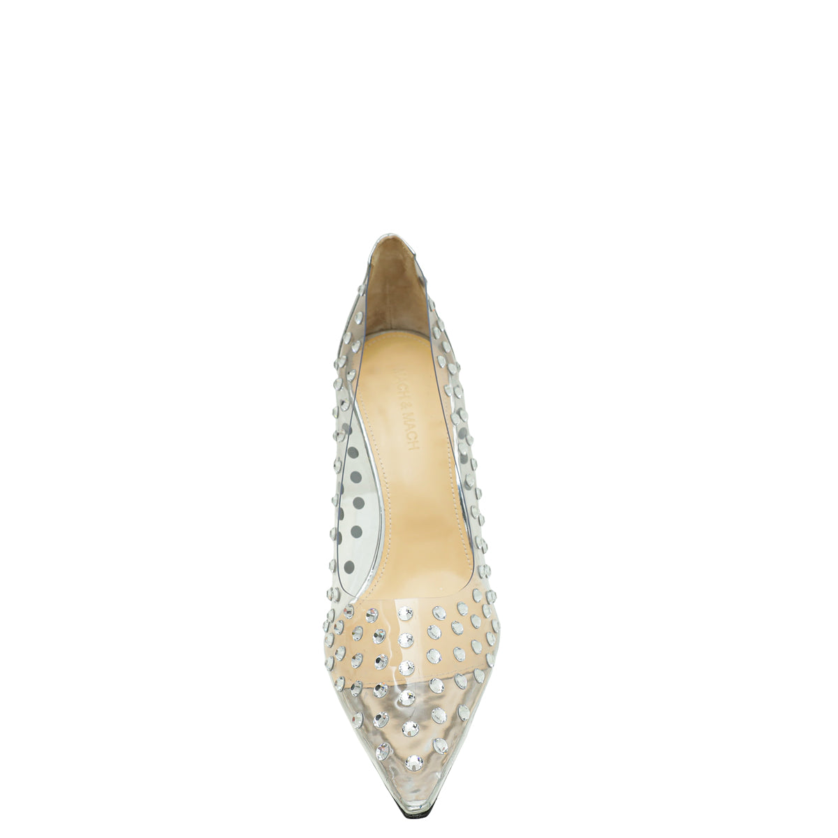 Mach & Mach Bicolor Fantasy Studded PVC Pumps 39.5-Mach & Mach-THE CLOSET