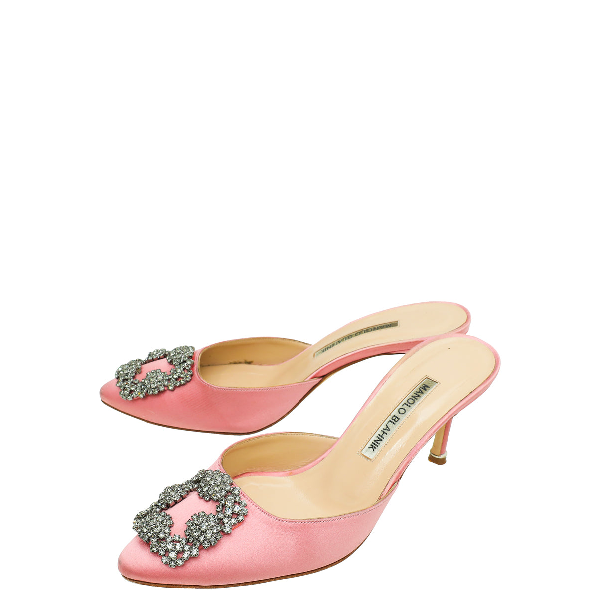 Manolo Blahnik Pink Hangisimu 37-Manolo Blahnik-THE CLOSET