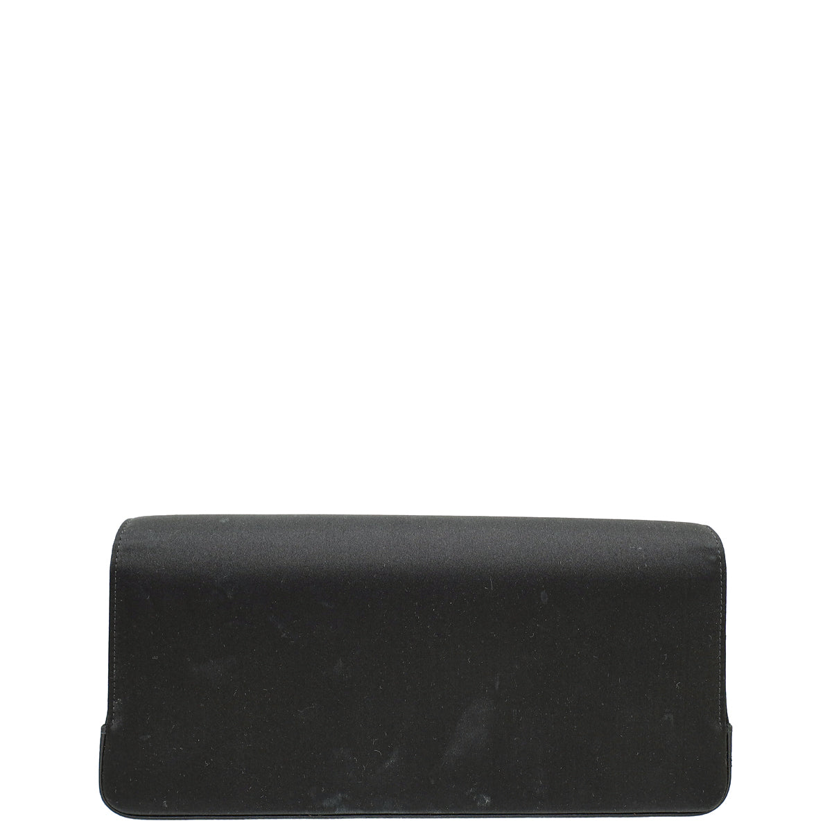 Manolo Blahnik Bicolor Satin Gothisi Jewel Buckle Clutch-Manolo Blahnik-THE CLOSET