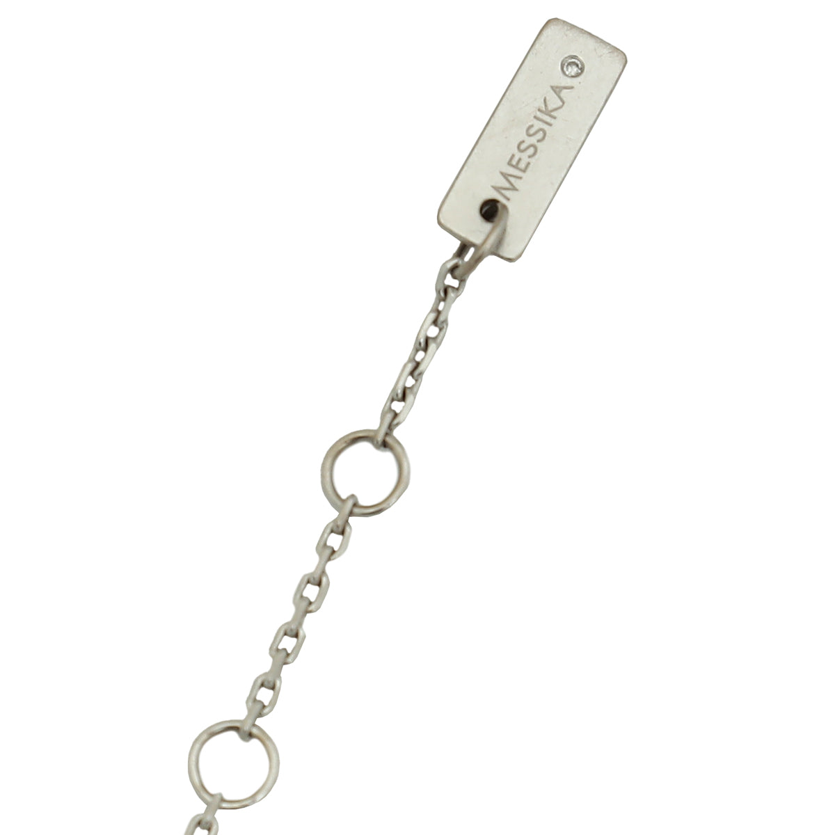 Messika 18K White Gold Baby Move Pavé Diamond Bracelet-Messika-THE CLOSET