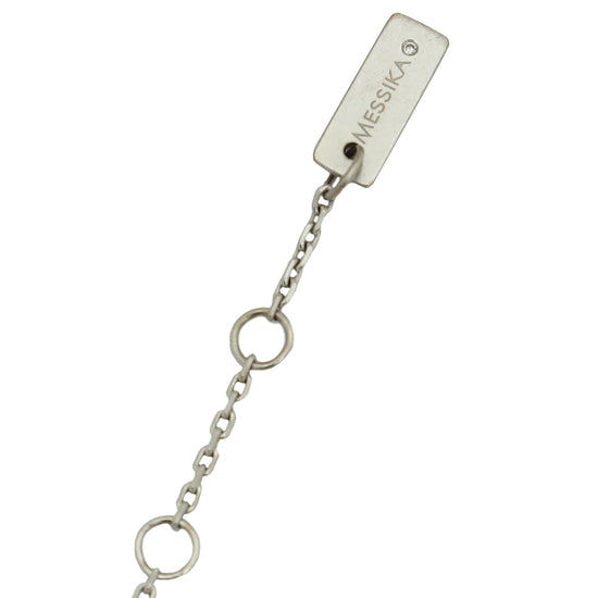 Messika 18K White Gold Baby Move Pavé Diamond Bracelet-Messika-THE CLOSET