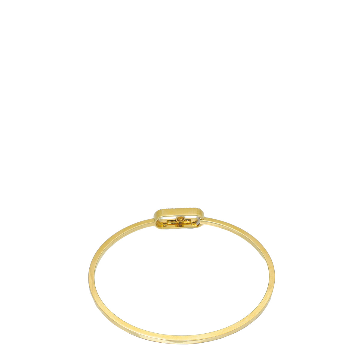Messika 18K Yellow Gold Diamond Move Uno Pave Flex Bangle MM-Messika-THE CLOSET