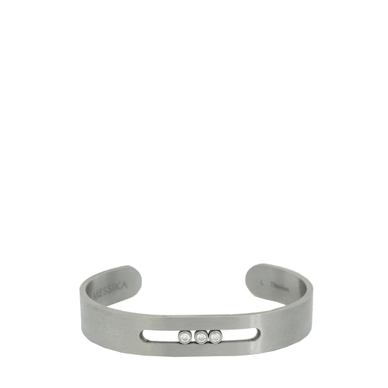 Messika Titanium Naturel Diamonds Move Bangle