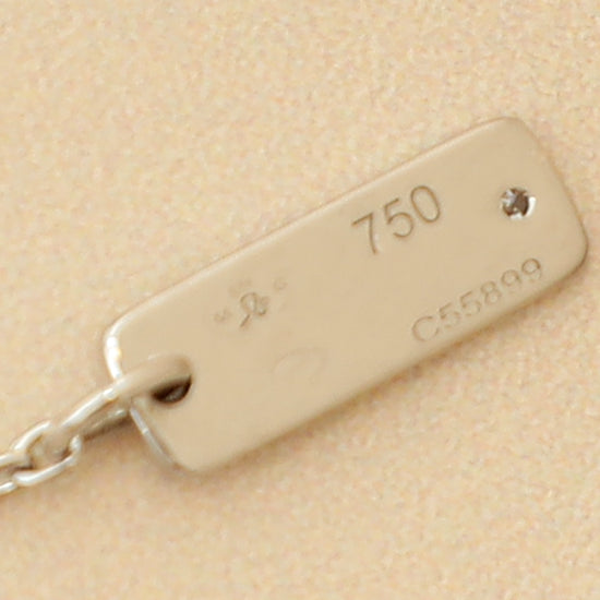 Messika 18K White Gold Lucky Eye Pave Diamond Bracelet-Messika-THE CLOSET