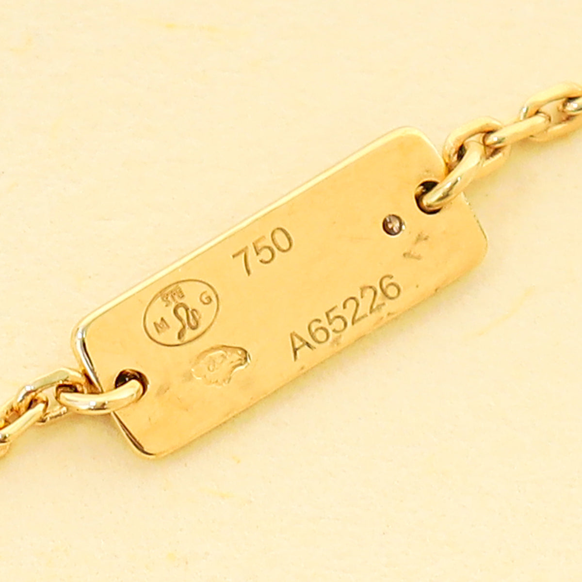 Messika 18K Yellow Gold Diamond Move Addiction by Gigi Hadid Pave Bracelet