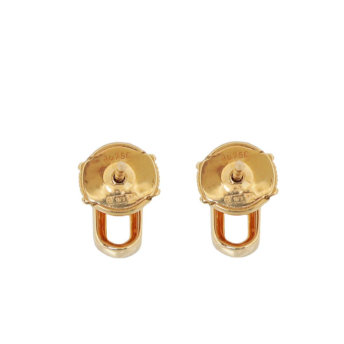 Messika 18K Rose Gold Diamond Puces Move Uno Earrings