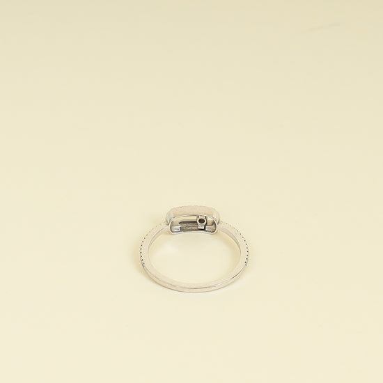 Messika 18K White Gold Move Uno Pave Diamond Ring 51