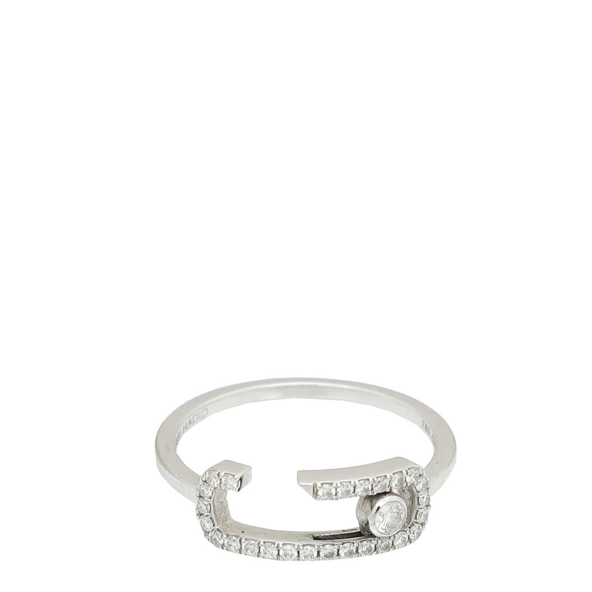 Messika 18K White Gold Diamond Move Addiction by Gigi Hadid Ring 53-Messika-THE CLOSET